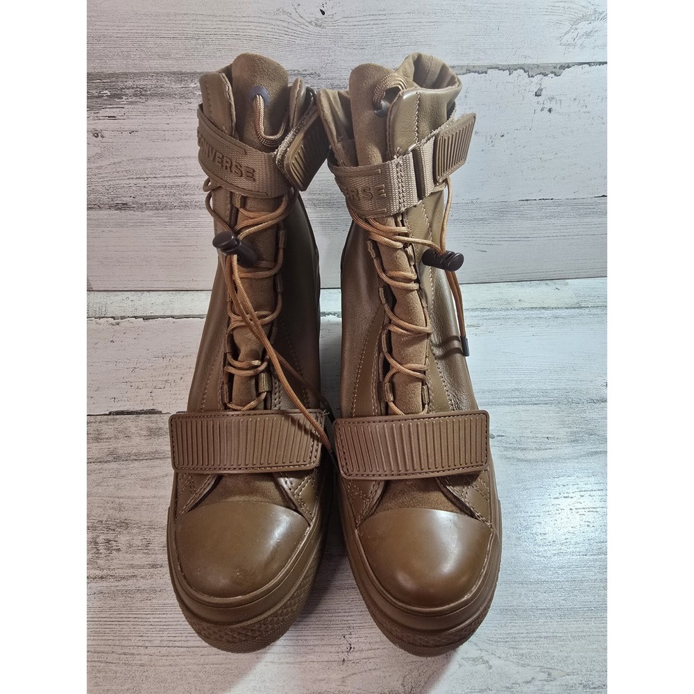 Converse Chuck Taylor GR82 High Women's Platform Boots Brown 570529C Size 6.5